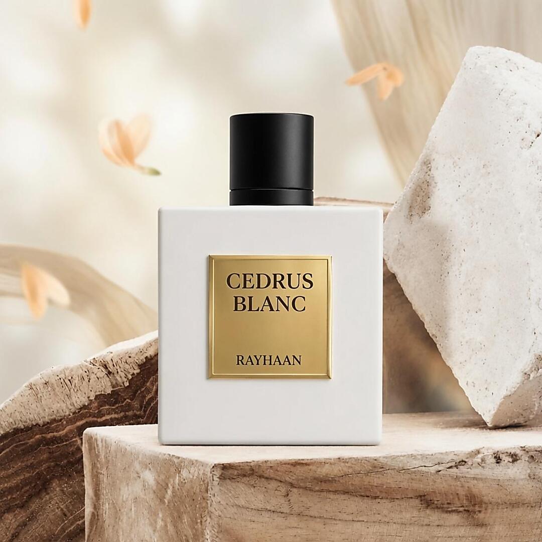 Cedrus Blanc 100ml Eau de Parfum by Rayhaan White Musk Orange Blossom Florals Bergamot
