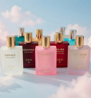 CEVI Les Parfum CEVI X discovery set - 2ml sample of all 8 fragrances in the collection