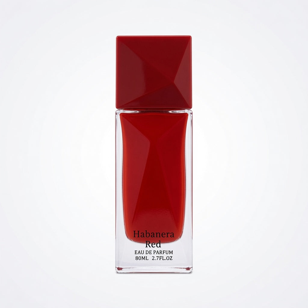 Habanera Red 80ml Eau de Parfum Pear Coffee Jasmine White Musk Orange Blossom Vanilla Patchouli
