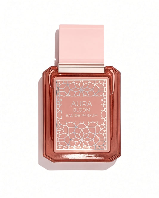 Aura Bloom by Jean Antoine (Almas) 100ml Eau De Parfum Bergamot Plum Red Fruits Amber Jasmine Caramel Cream Vanilla Musk
