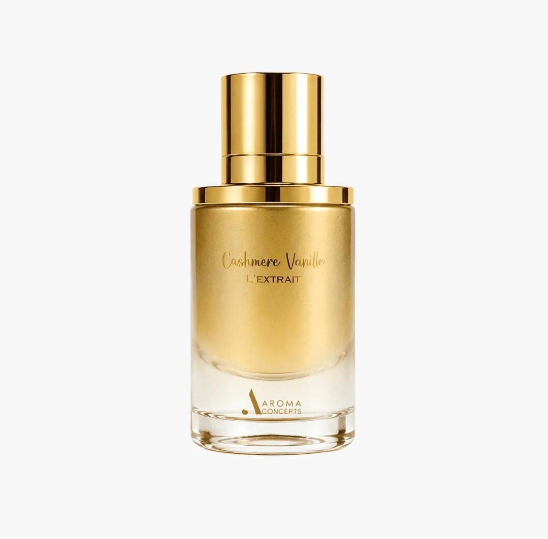 Cashmere Vanille L’Extrait 50ml by Aroma Concepts Chocolate Milk Cream Coconut Vanilla Caramel Amber Musk