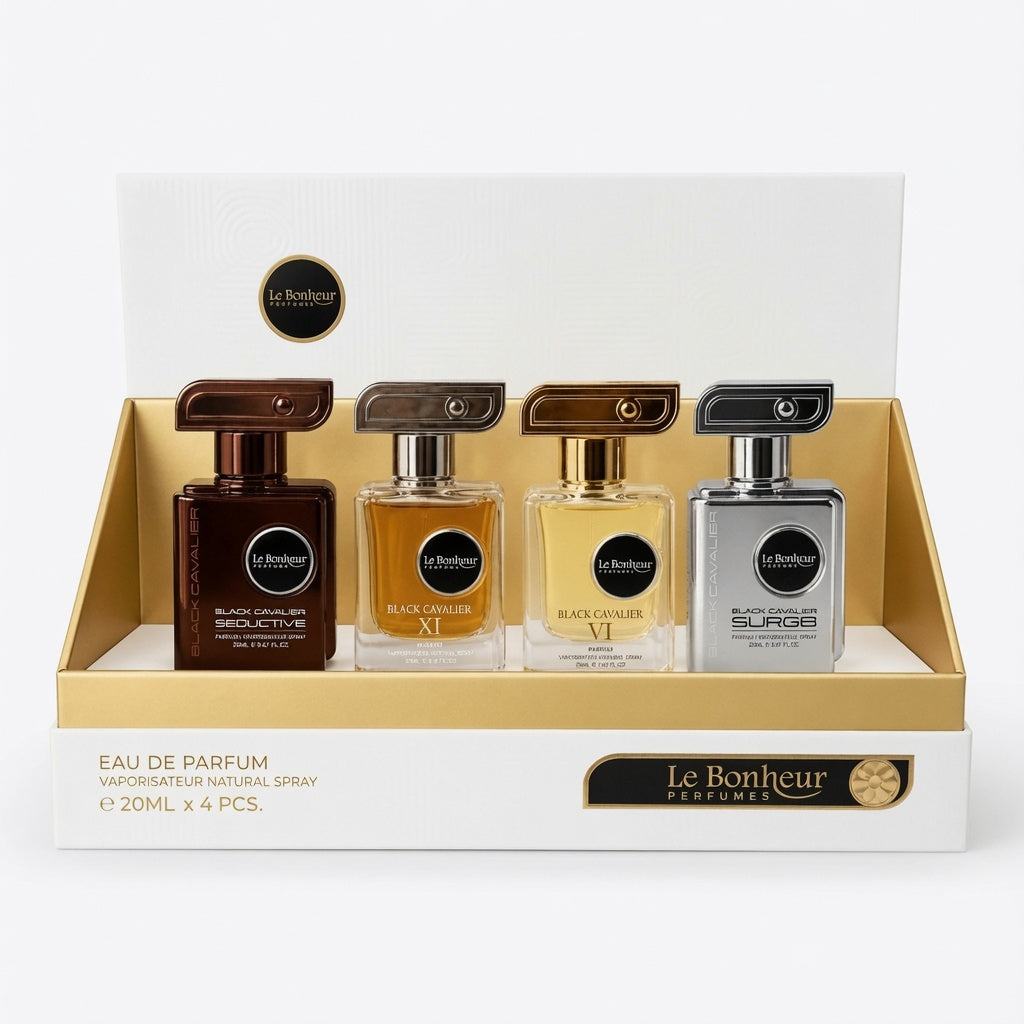 Black Cavalier Signature Collection 20ml x 4