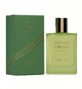 Vetiver Theory By Cevi Les Parfum 100ml Extrait de Parfum Citrus Spicy Blackcurrant Amber Vetiver