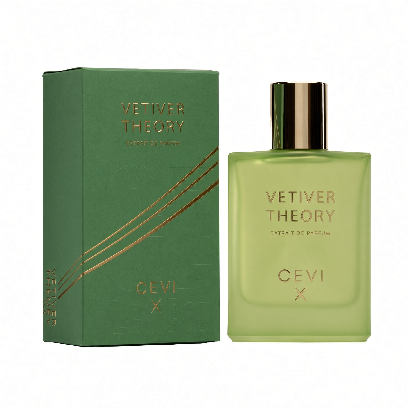 Vetiver Theory By Cevi Les Parfum 100ml Extrait de Parfum Citrus Spicy Blackcurrant Amber Vetiver