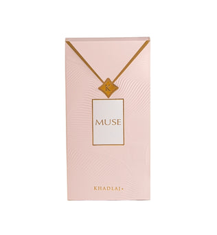 Khadlaj Muse 100ml Eau de Parfum Creamy Floral Gourmand Scent Vanilla Almond Warm Amber White Musk