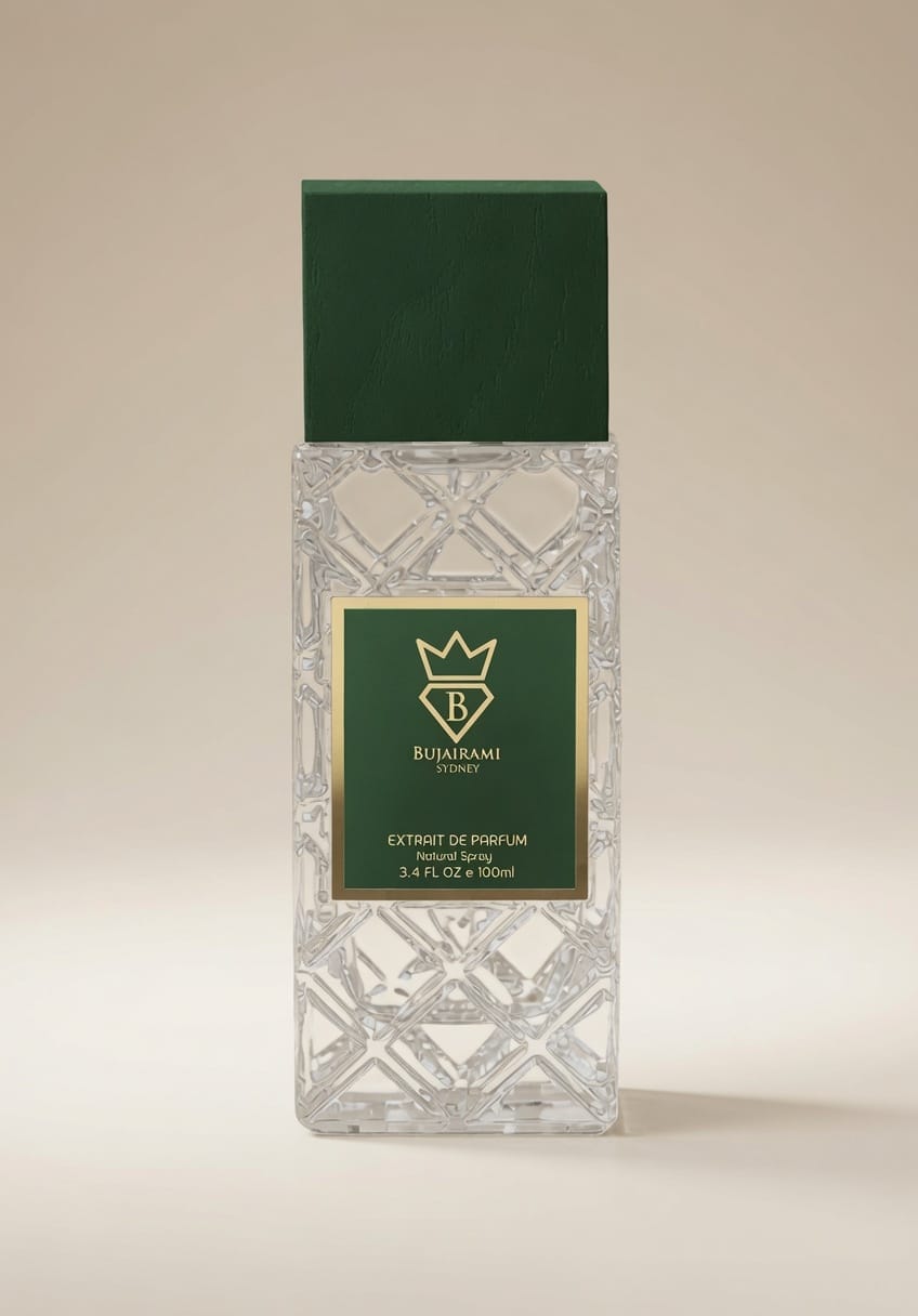 Vibration by Bujairami 100ml Extrait De Parfum Grapefruit Bergamot Jasmine Magnolia Ginger Musk Amber
