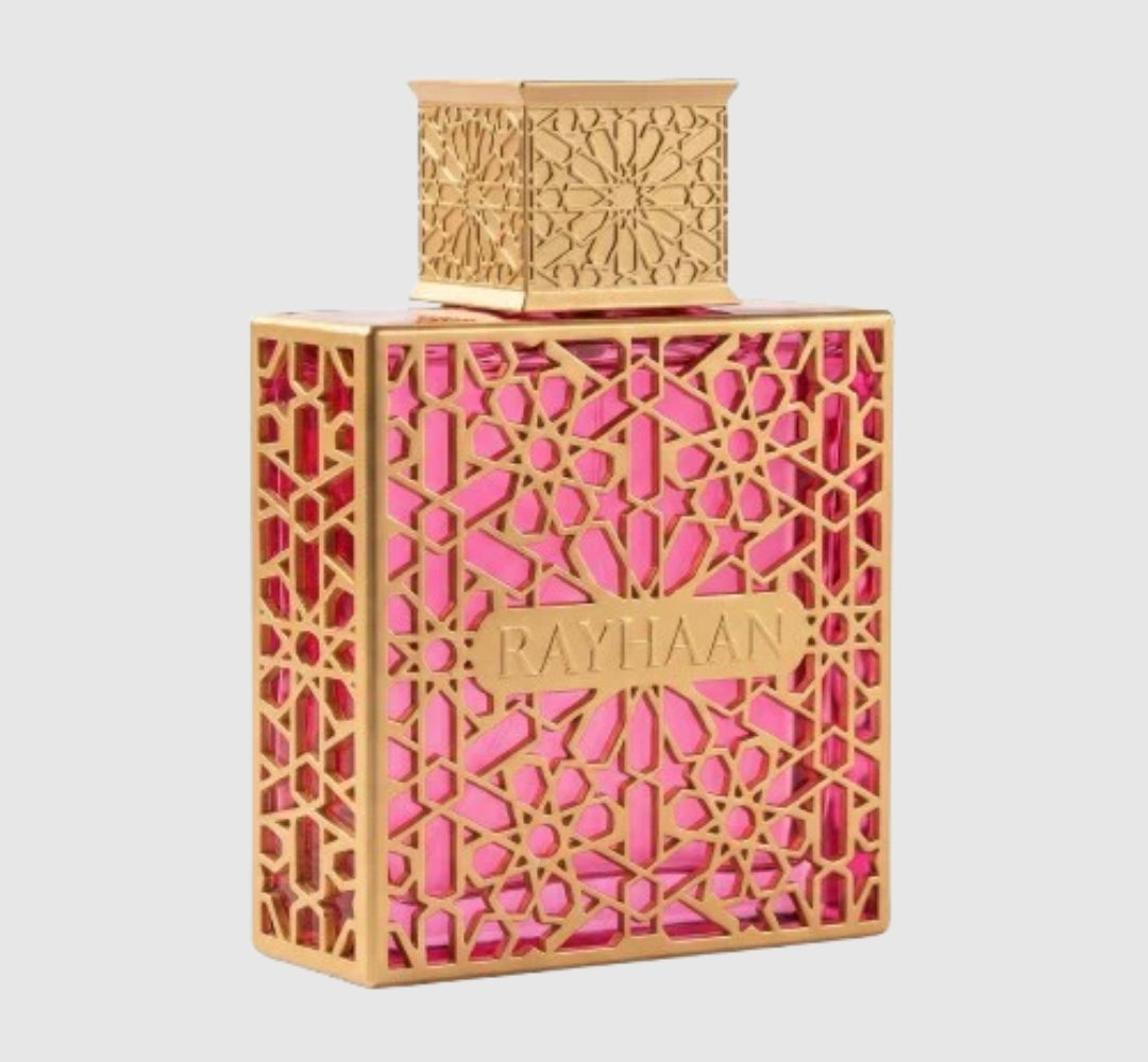 Rayhaan Kiss 100ml Eau de Parfum fruity strawberry raspberry coconut condensed milk caramel vanilla tonka musk