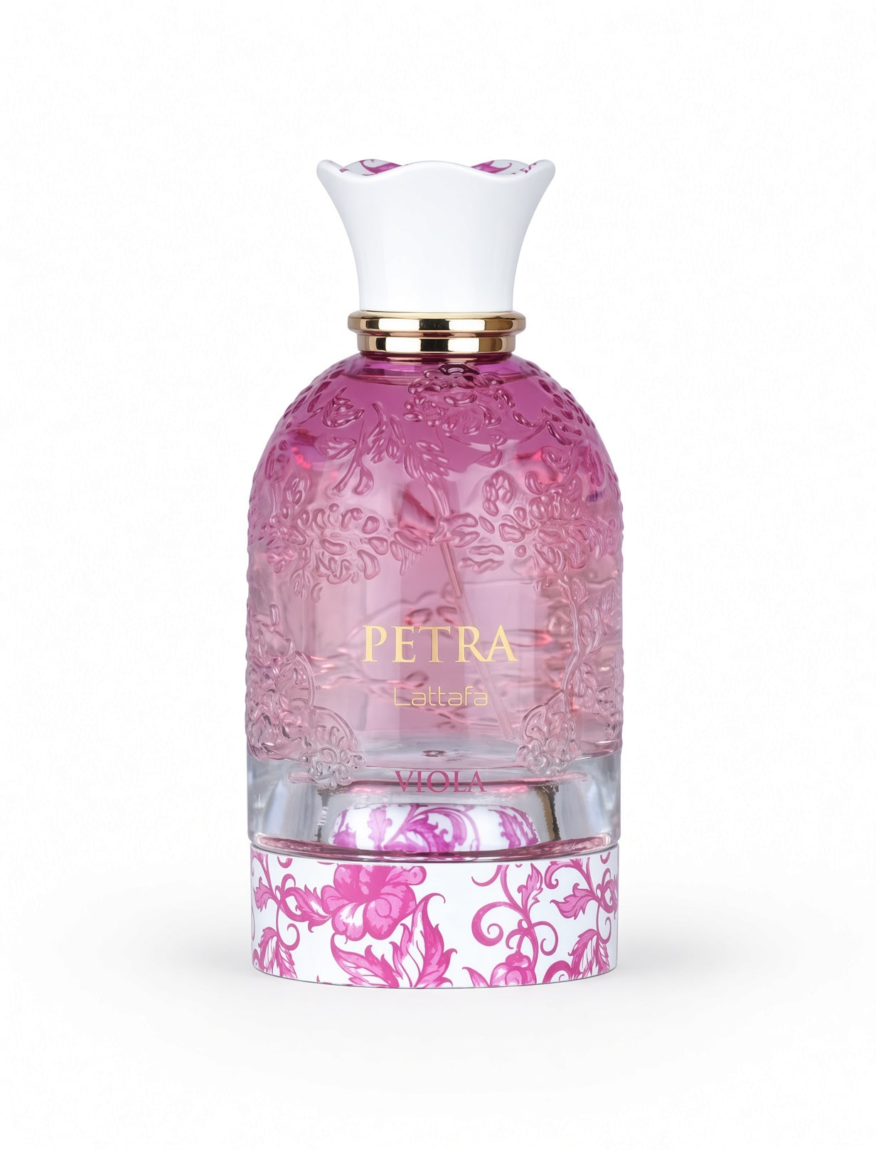 Petra Viola by Lattafa 100ml Eau de Parfum Rasberry Violet Pink Pepper Jasmine Cotton Candy Cedarwood Musk