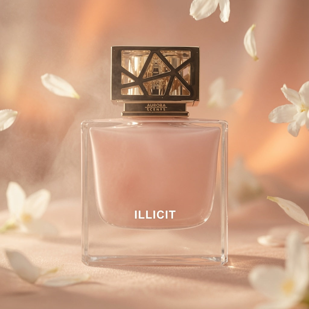 Illicit 100ml Eau de Parfum Coconut Peach Apricot Tuberose Jasmine Vanilla Milky Musk Vanilla