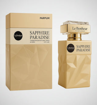 Sapphire Paradise by Le Bonheur 100ml Eau de parfum milk ambrette tuberose jasmine tonka musk vanilla cacao