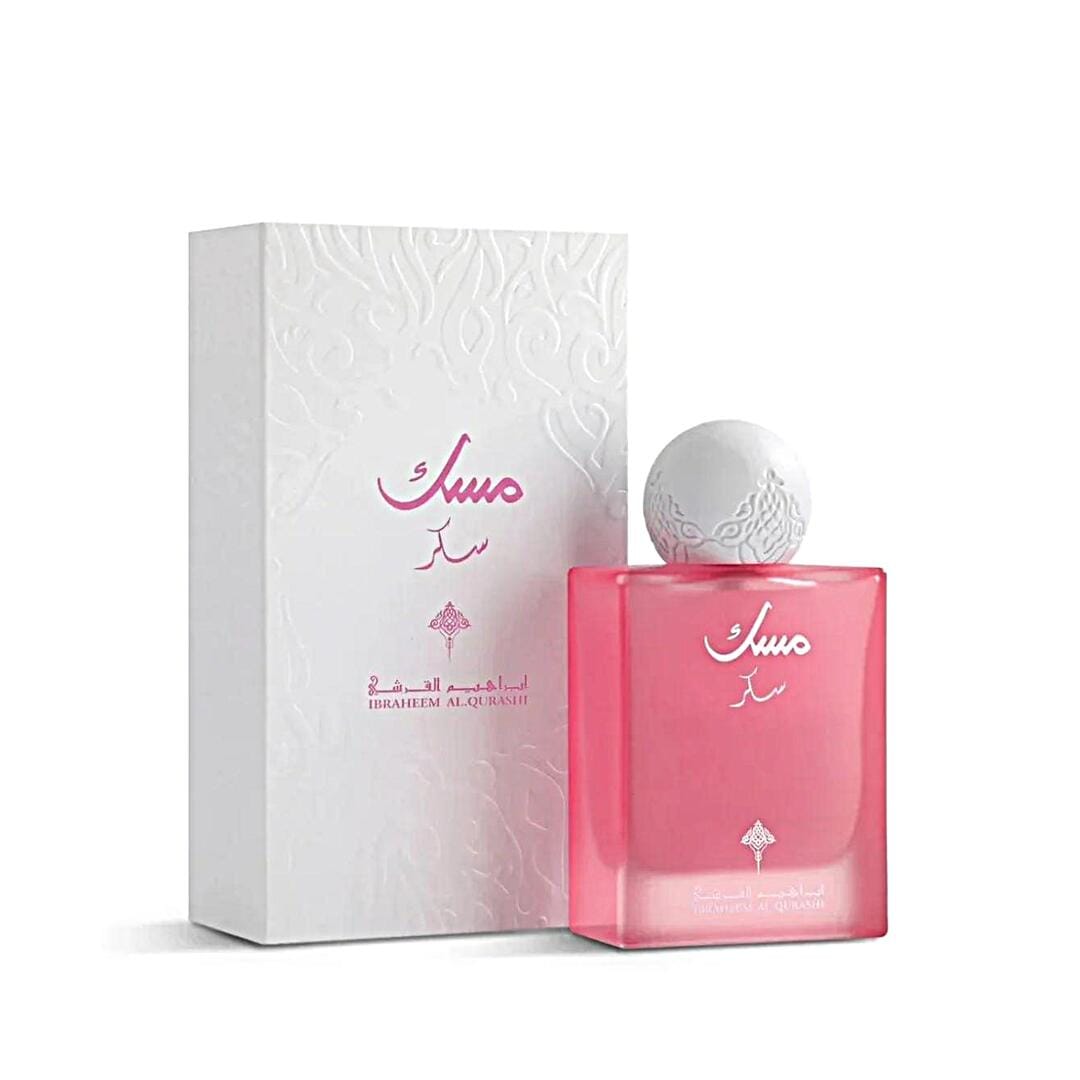Sugar Musk by IBRAQ 75ml Eau de Parfum Violet Rose Jasmine Amber Iris Caramel Musk