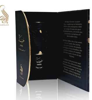 Al Absar Divine Haya 100ml Eau de Parfum violet pink pepper white floral patchouli vanilla orris leather benzoin perfume