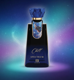 Chill Spectrum By Ahmed Al Maghribi 100ml Eau de Parfum Bergamot Citrus Green Fig Jasmine Basil Mint Cashmeran Sandlewood