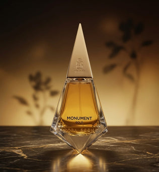 Monument GOLD 75ml Eau de Parfum Pineapple Lychee Jasmine Ylang-Ylang Musk Sandalwood Amber