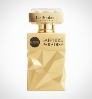 Sapphire Paradise by Le Bonheur 100ml Eau de parfum milk ambrette tuberose jasmine tonka musk vanilla cacao