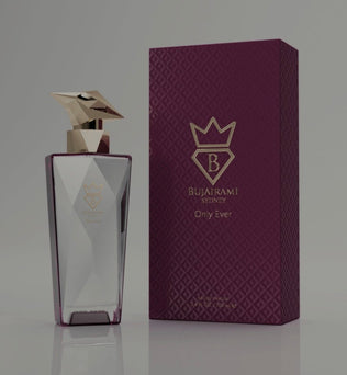 Bujairami Only Ever 100ml Eau de Parfum Passionfruit citrus solar notes frangipani vanilla benzoin labdanum