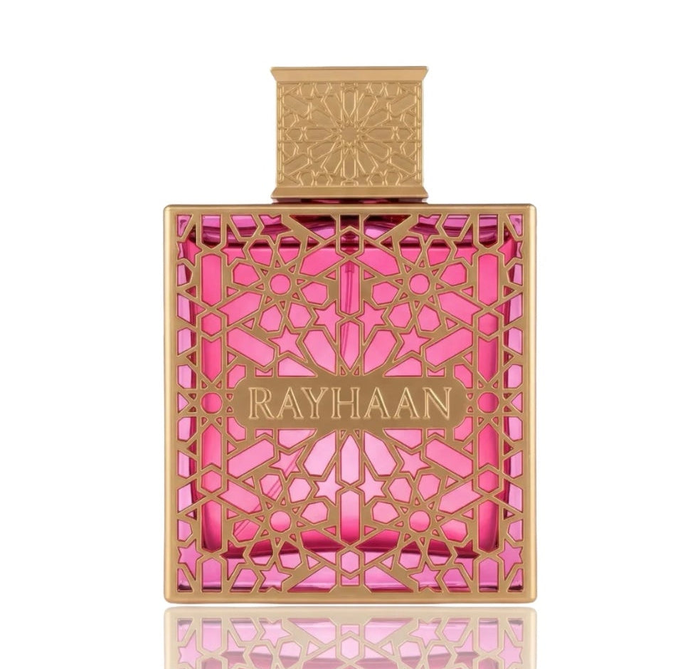 Rayhaan Kiss 100ml Eau de Parfum fruity strawberry raspberry coconut condensed milk caramel vanilla tonka musk