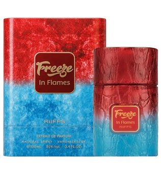 Freeze and Flames By Riiffs 100ml Extrait de Parfum Raspberry Snowflakes Passion Fruit Tea Sage Amber Musk