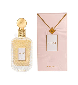 Khadlaj Muse 100ml Eau de Parfum Creamy Floral Gourmand Scent Vanilla Almond Warm Amber White Musk