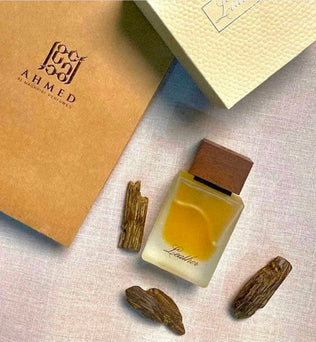 Leather by Ahmed Al Maghribi 50ml Eau de Parfum Zesty Rasberry Saffron Jasmine Leather Suede Woody