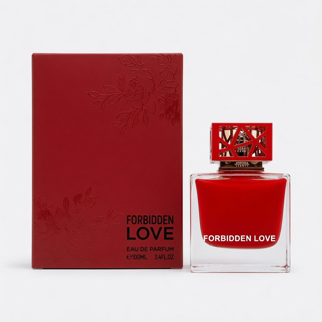 Aurora Forbidden Love 100ml Eau de Parfum Rose Hip Japanese Apple Black Orchid Violet Amber