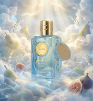 Dirham Cloud Perfume 100ml EDP Ard Al Zaafaran Cloudberry Fig Pear Lily of the Valley Violet Vanilla