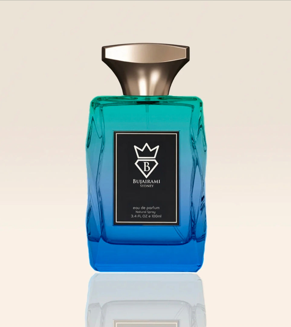 Bujairami Full Throttle 100ml Eau de Parfum pink pepper mandatin clary sage blackcurrent vetiver tonka