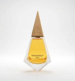Monument GOLD 75ml Eau de Parfum Pineapple Lychee Jasmine Ylang-Ylang Musk Sandalwood Amber