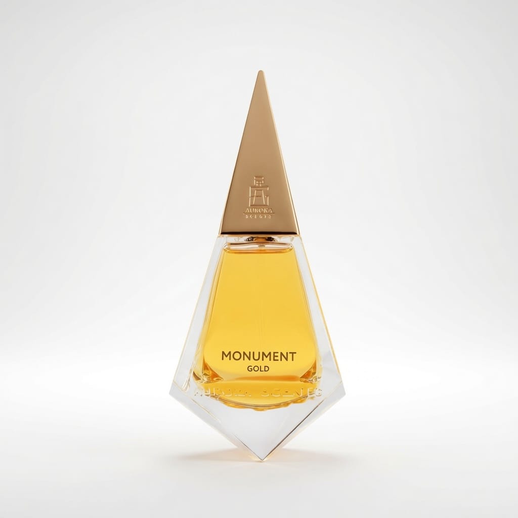 Monument GOLD 75ml Eau de Parfum Pineapple Lychee Jasmine Ylang-Ylang Musk Sandalwood Amber