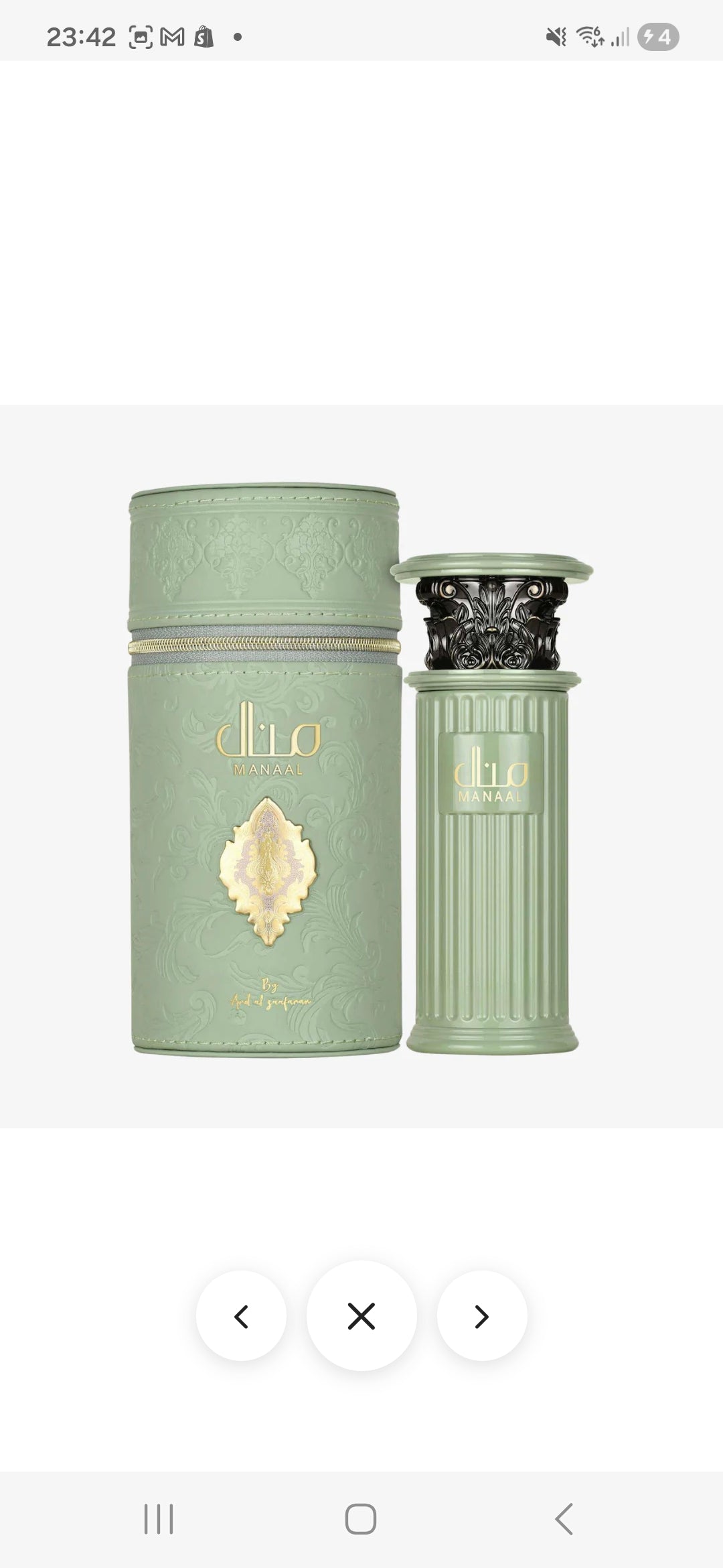 Manaal by Ard Al Zaafaran 100ml Eau de Parfum Bergamot lavender almond pistachio white florals vanilla cacao sandlewood