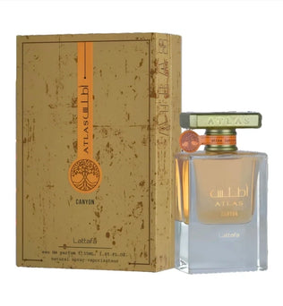 Atlas Canyon By Lattafa 55ml Eau de Parfum Bergamot Ginger Lemon Marine Notes Ambroxan Musk Patchouli