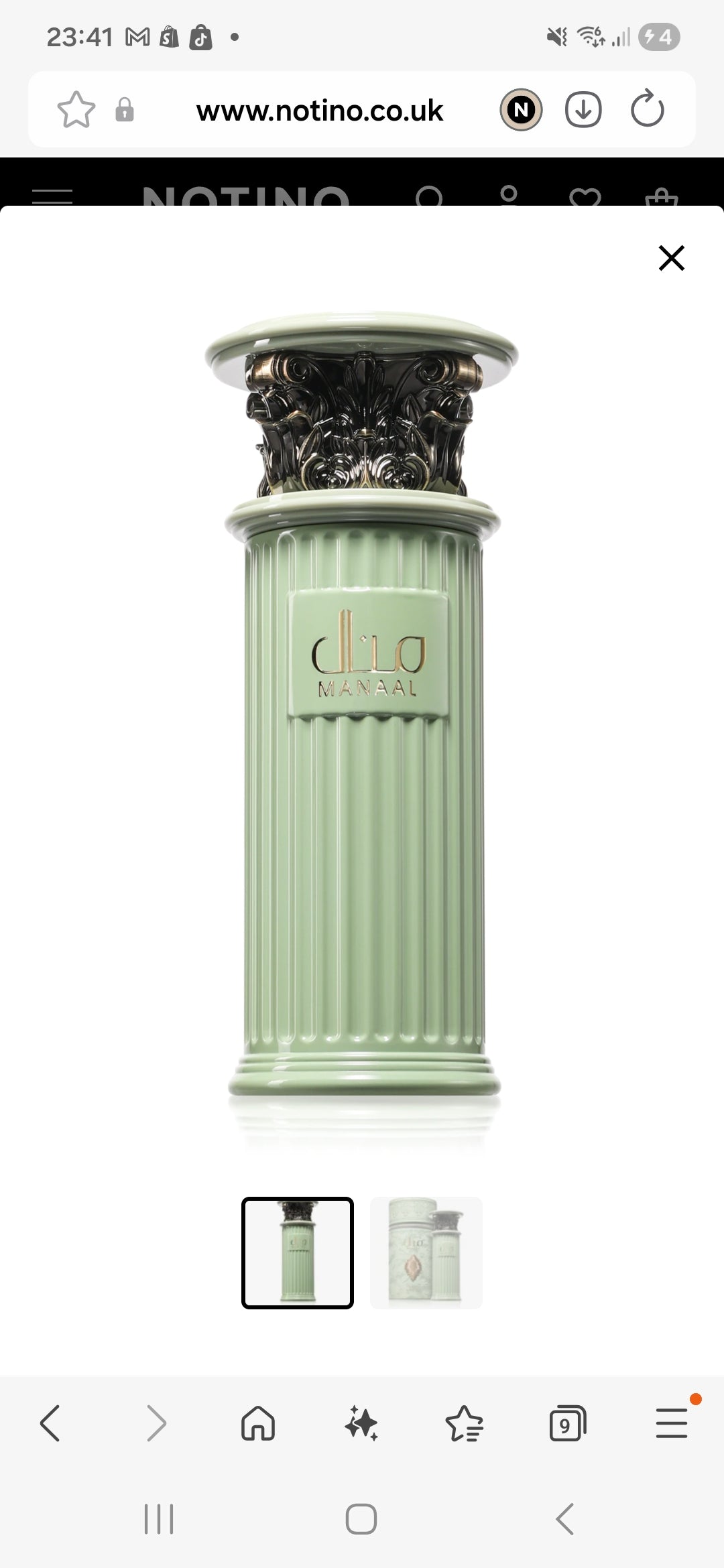 Manaal by Ard Al Zaafaran 100ml Eau de Parfum Bergamot lavender almond pistachio white florals vanilla cacao sandlewood