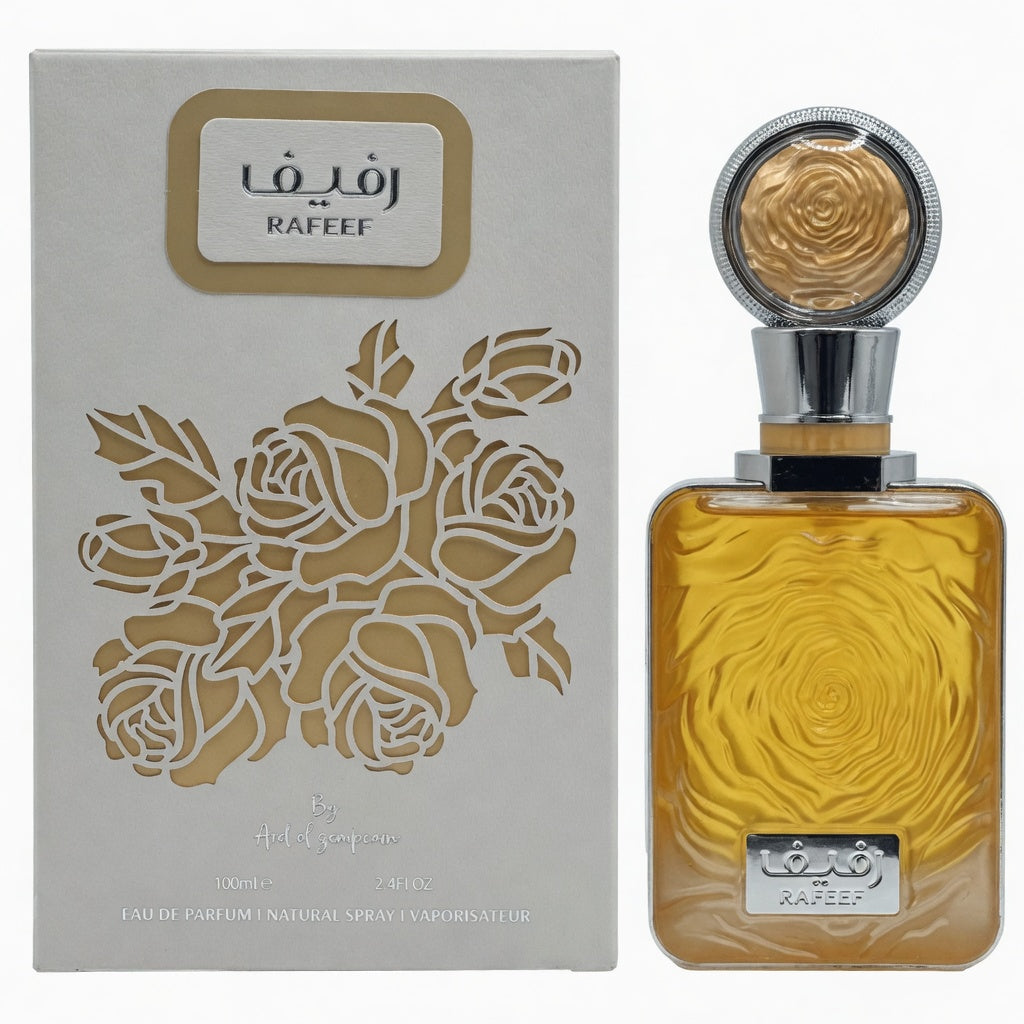 Rafeef by Ard al Zaafaran 100ml Eau de Parfum orange blossom lavender rum vanilla caviar vanilla bourbon