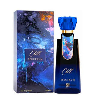 Chill Spectrum By Ahmed Al Maghribi 100ml Eau de Parfum Bergamot Citrus Green Fig Jasmine Basil Mint Cashmeran Sandlewood