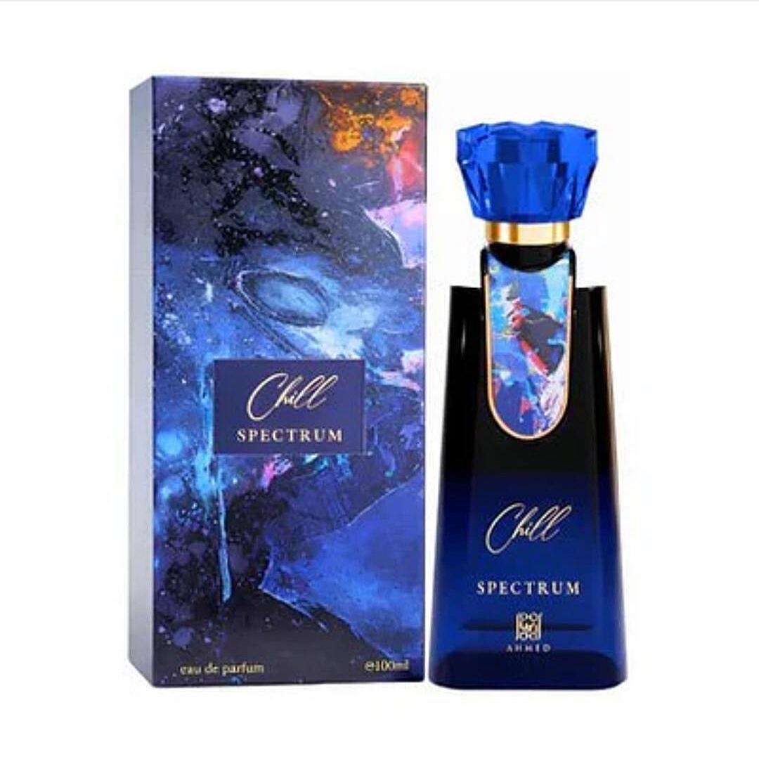 Chill Spectrum By Ahmed Al Maghribi 100ml Eau de Parfum Bergamot Citrus Green Fig Jasmine Basil Mint Cashmeran Sandlewood