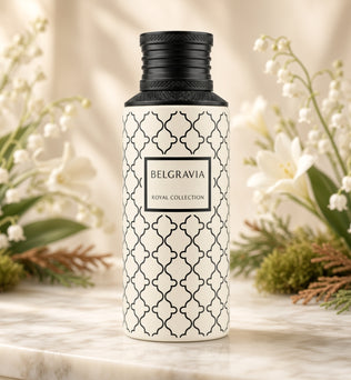 Belgravia by Maison Asrar 100ml Eau de Parfum Bergamot Blackcurrant Lemon Freesia Sandalwood Caramel Cedarwood musk