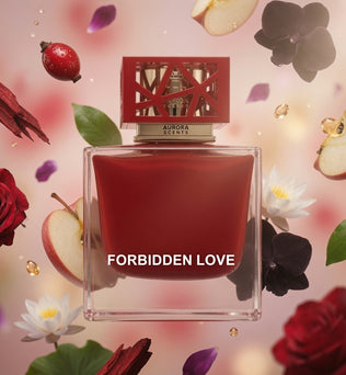 Aurora Forbidden Love 100ml Eau de Parfum Rose Hip Japanese Apple Black Orchid Violet Amber