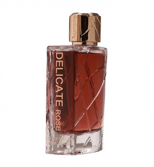 Delicate Rose 100ml Eau de Parfum Lily if the Valley Pear Apple Jasmine Lavinder Peach White Musk Vanilla Caramel Tonka Amber
