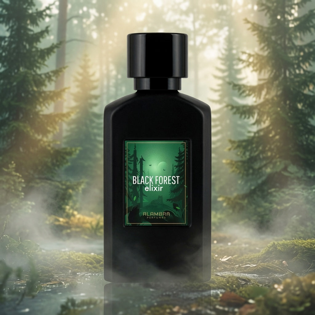 Green Forest by Al Ambra 50ml Extrait De Parfum Grapefruit Bergamot Blackcurrant Cardamom Ginger Vetiver Patchouli