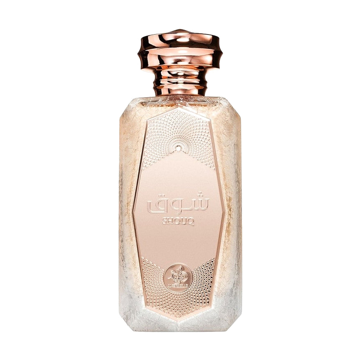 Shouq by Al Wataniah Eau de Parfum 100ml rose gold bottle
