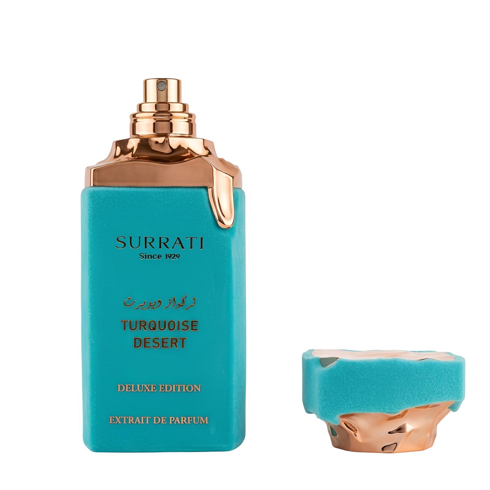 Turquoise Desert 100ml Extrait de Parfum sweet pineapple woody coconut vanilla violet tonka amber musk sandalwood
