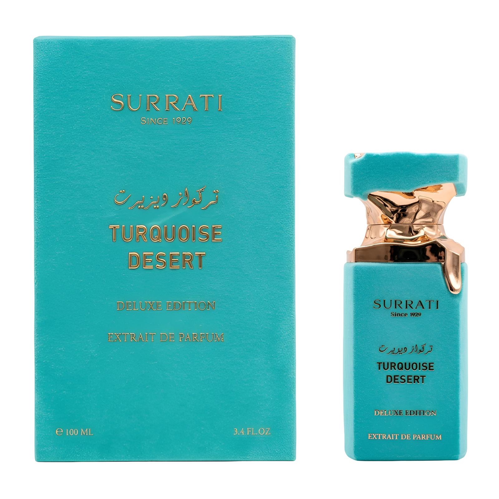 Turquoise Desert 100ml Extrait de Parfum sweet pineapple woody coconut vanilla violet tonka amber musk sandalwood