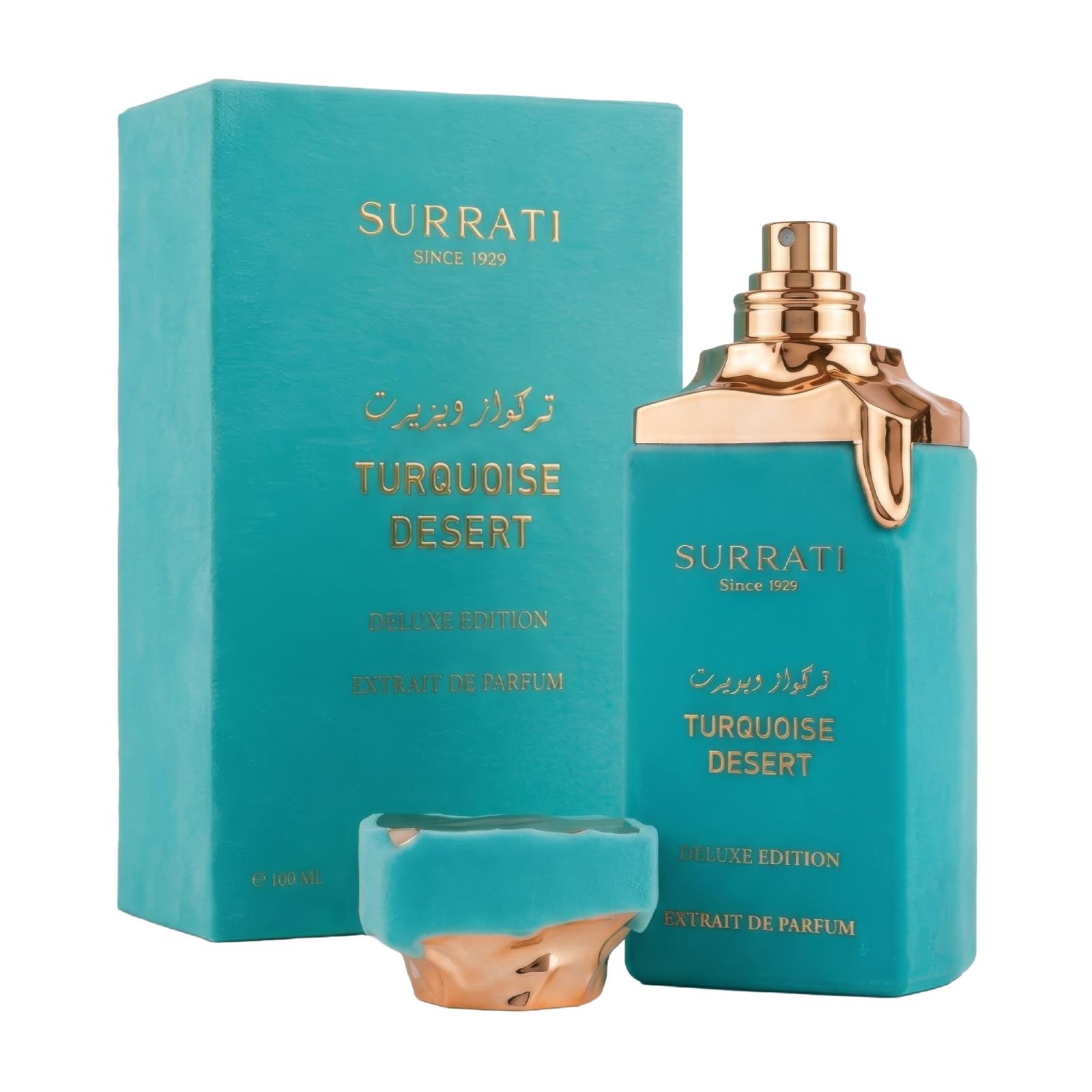 Turquoise Desert 100ml Extrait de Parfum sweet pineapple woody coconut vanilla violet tonka amber musk sandalwood